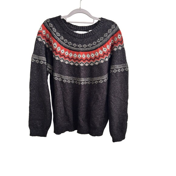 Original Weatherproof Vintage Men’s Fair Isle Knit Sweater Sz XXL Scandinavian - Picture 1 of 6